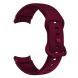 Ремінець Deexe Soft Silicone для Samsung Galaxy Watch 5 (40/44mm) / 5 Pro (45mm) - Wine Red (303106WR). Фото 2 з 3