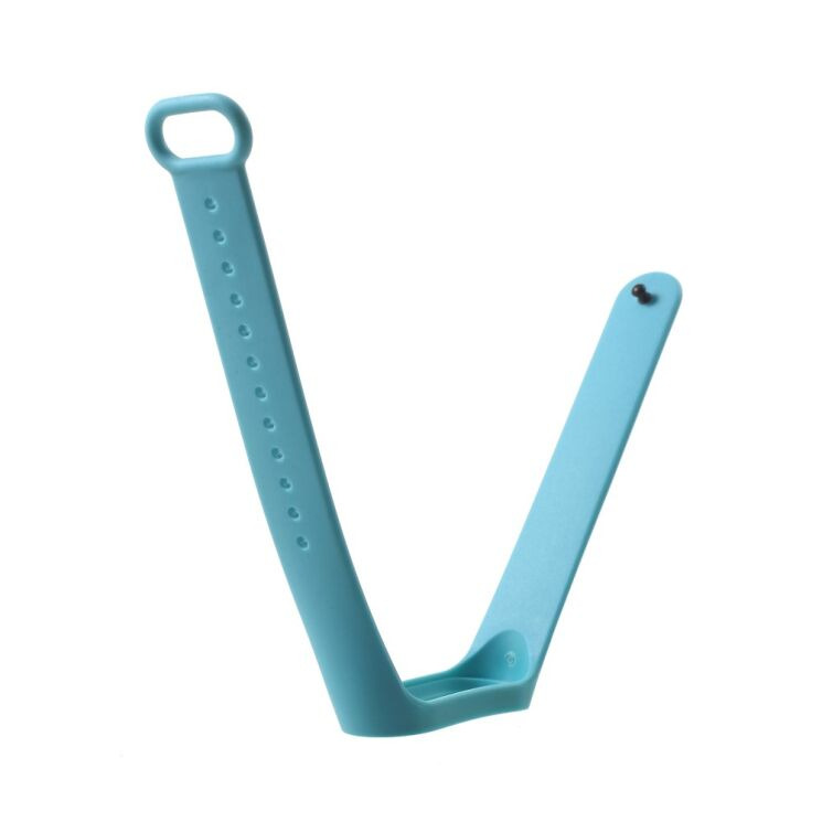 Ремінець Deexe Soft Touch для Xiaomi Mi Band 3 - Light Blue: фото 4 з 6