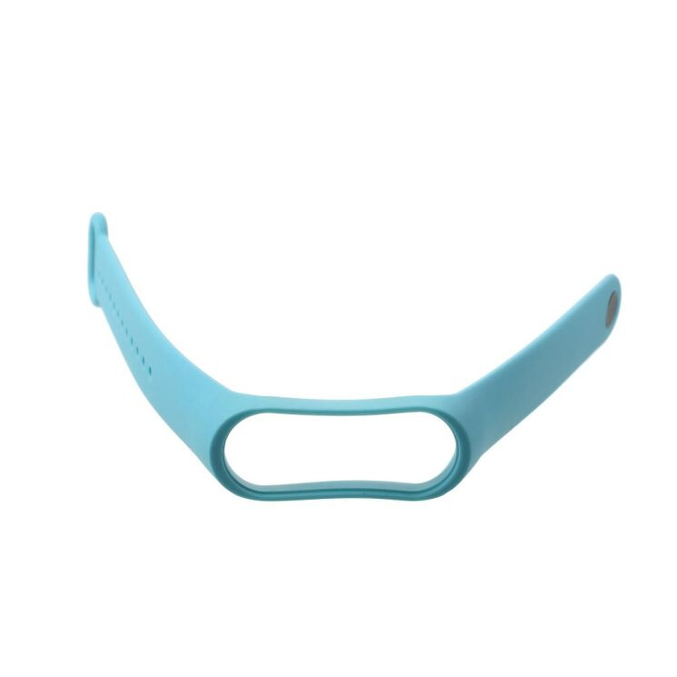 Ремінець Deexe Soft Touch для Xiaomi Mi Band 3 - Light Blue: фото 5 з 6