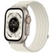 Ремешок Deexe Soft Weave для Apple Watch 49 / 46 / 45 / 44 / SE 44 / 42 (Series 1-3) / Ultra / Ultra 2 / Ultra 3 - Starlight (371861SG). Фото 2 из 5