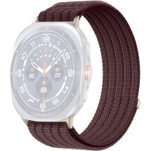Ремешок Deexe Soft Weave для Samsung Galaxy Watch Ultra (47mm) / Ultra (2025) - Plum: фото 1 из 5