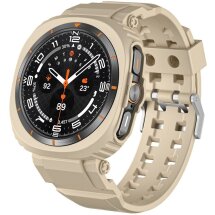 Ремешок Deexe Solid Color для Samsung Galaxy Watch Ultra (47mm) - Gold: фото 1 из 8