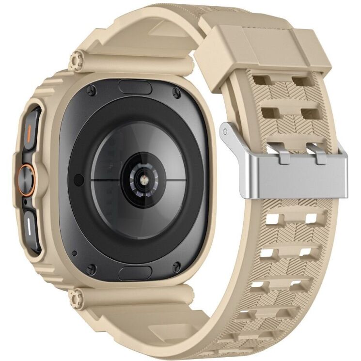 Ремешок Deexe Solid Color для Samsung Galaxy Watch Ultra (47mm) - Gold: фото 2 из 8