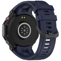 Ремінець Deexe Sport Series для Xiaomi Amazfit T-ReX 3 - Dark Blue: фото 1 з 9