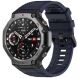 Ремінець Deexe Sport Series для Xiaomi Amazfit T-ReX 3 - Dark Blue (382704DB). Фото 2 з 9