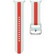 Ремешок Deexe Sport Strap для Samsung Galaxy Watch 8 (40/44mm) / 8 Classic - Mint Green / Red (384178GR). Фото 5 из 6
