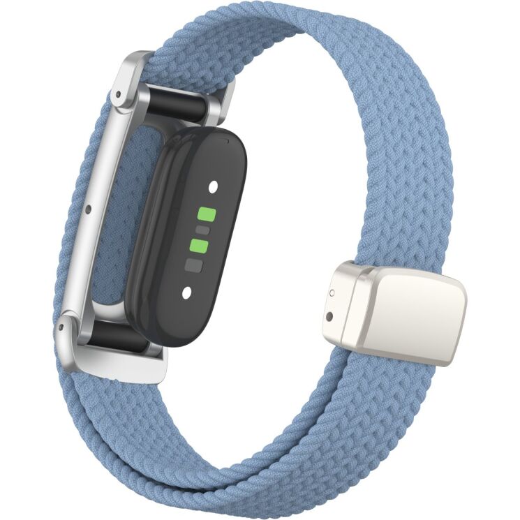 Ремінець для годинника Deexe Knitted Strap для Google Fitbit Air - Baby Blue (258017TT) Ремінець для годинника Deexe Knitted Strap для Google Fitbit Air - Baby Blue: фото 3 з 5
