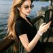 Ремешок для часов Deexe Mag Texture для Google Fitbit Air - Black / Orange (258012OB). Фото 5 из 8