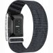 Ремешок для часов Deexe Shiny Strap для WHOOP 5.0 - Black / Gray (403108BH). Фото 2 из 6