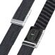 Ремешок для часов Deexe Shiny Strap для WHOOP 5.0 - Black / Gray (403108BH). Фото 3 из 6