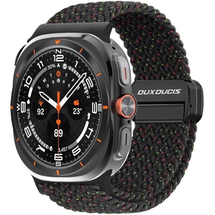 Ремешок DUX DUCIS Mixture Pro Series для Samsung Galaxy Watch Ultra (47mm) - Black: фото 1 из 13