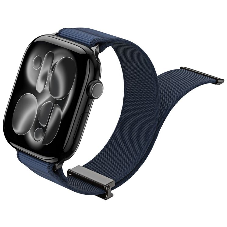 Ремешок DUX DUCIS YM Series для Apple Watch 42 (Series 10/11) / 41 / 40 / SE 40 / 38 - Blue: фото 3 из 11