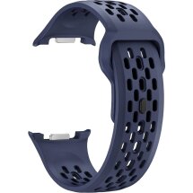 Ремінець KALEBOL Hole Design для Samsung Galaxy Watch 8 (40/44mm) / 8 Classic - Midnight Blue: фото 1 з 7