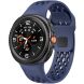 Ремінець KALEBOL Hole Design для Samsung Galaxy Watch 8 (40/44mm) / 8 Classic - Midnight Blue (384115MB). Фото 3 з 7