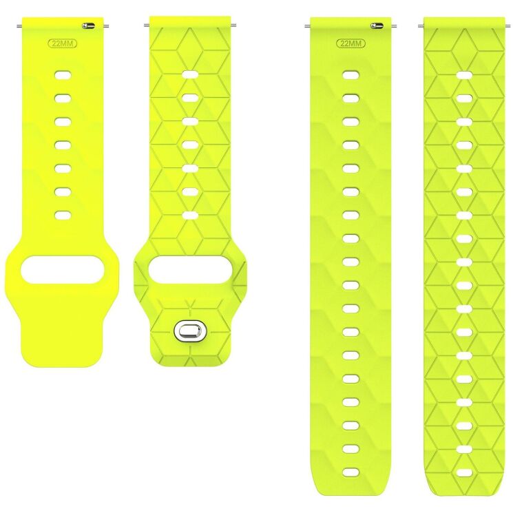 Ремінець Reframe Hexa Grip для годинників з шириною кріплення 22 мм - Yellow: фото 5 з 6