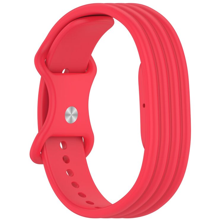 Ремінець Reframe Linear Soft для Google Fitbit Air - Berry (258010DP) Ремінець Reframe Linear Soft для Google Fitbit Air - Berry: фото 4 з 12