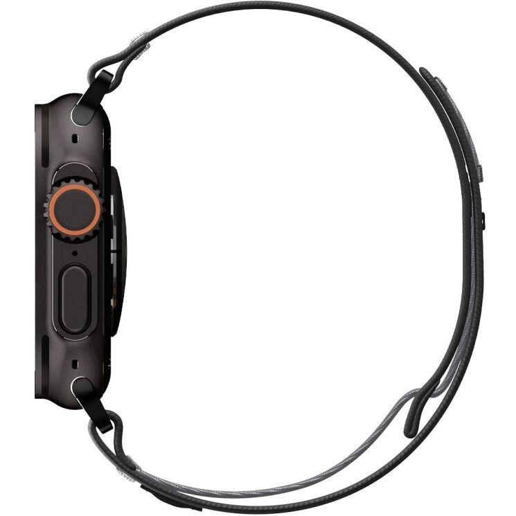 Ремінець Spigen Athlex Air 2 для Apple Watch 46 / 45 / 44 / SE 44 / 42 (Series 1-3) / Ultra / Ultra 2 / Ultra 3 (AMP11113) - Black / Grey: фото 11 з 18