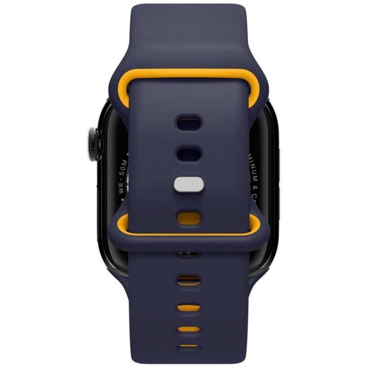 Ремешок Spigen (SGP) Nano Pop для Apple Watch 42 (Series 10) / 41 / 40 / SE 40 (AMP09325) - Blueberry Navy: фото 3 из 12