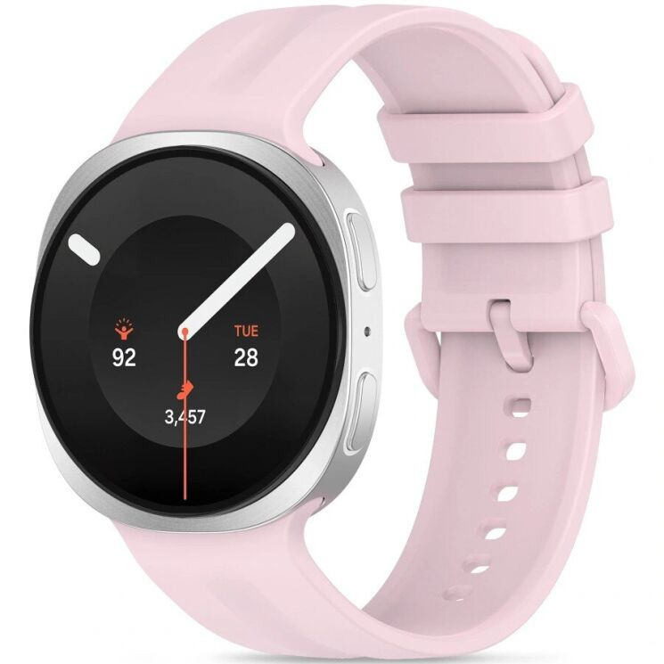 Ремінець Tech-Protect Silicone Evo для Samsung Galaxy Watch 9 (40/44mm) / 8 (40/44mm) / 8 Classic - Pink: фото 1 з 5