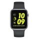 Ремінець UniCase Silicone Strap для Apple Watch 46 / 45 / 44 / SE 44 / 42 (Series 1-3) / Ultra / Ultra 2 / Ultra 3 - Black (251309B). Фото 3 з 7