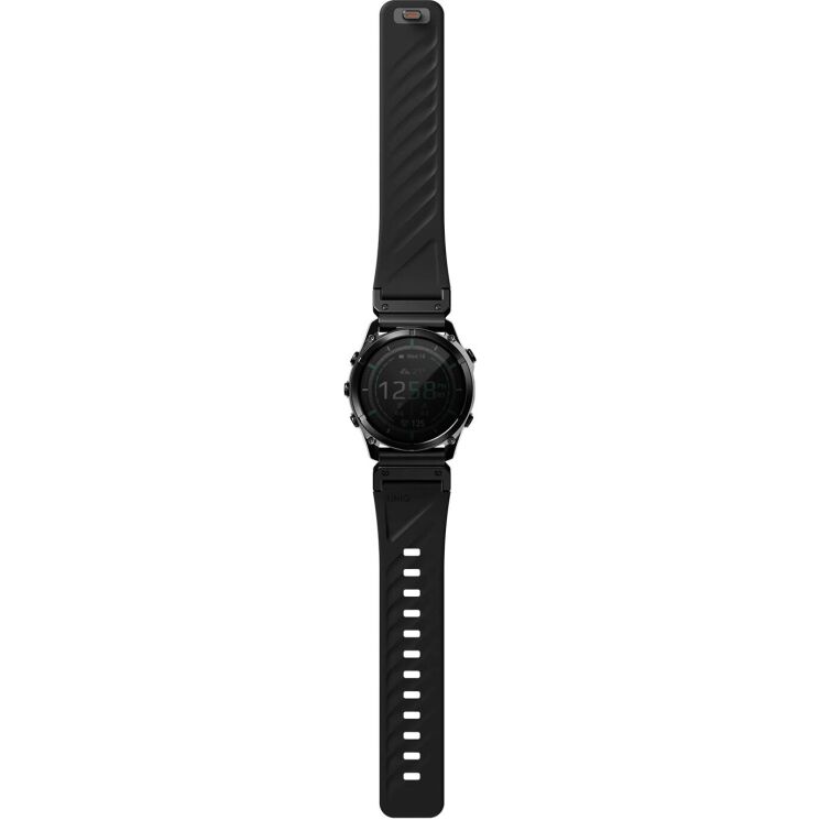 Ремешок UNIQ Fluo для часов Garmin c креплением Quick Fit 22mm (UNIQ-22MM-FLUOMBLK) - Black (271434B) Ремешок UNIQ Fluo для часов Garmin c креплением Quick Fit 22mm (UNIQ-22MM-FLUOMBLK) - Black: фото 5 из 10