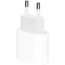 Сетевое зарядное устройство Apple Power Adapter 20W Type-C для iPhone / iPad (MUVV3ZM/A) - White: фото 1 из 3