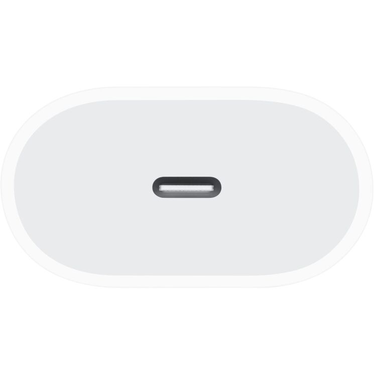 Сетевое зарядное устройство Apple Power Adapter 20W Type-C для iPhone / iPad (MUVV3ZM/A) - White: фото 3 из 3