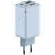 Сетевое зарядное устройство Baseus GaN6 Pro Fast Charger 2C+2U 65W + кабель Type-C to Type-C (100W) P10162701 - Galaxy Blue (346115L). Фото 1 из 20