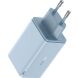 Сетевое зарядное устройство Baseus GaN6 Pro Fast Charger 2C+2U 65W + кабель Type-C to Type-C (100W) P10162701 - Galaxy Blue (346115L). Фото 3 из 20