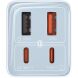 Сетевое зарядное устройство Baseus GaN6 Pro Fast Charger 2C+2U 65W + кабель Type-C to Type-C (100W) P10162701 - Galaxy Blue (346115L). Фото 2 из 20