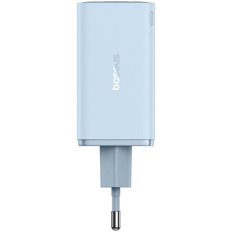 Сетевое зарядное устройство Baseus GaN6 Pro Fast Charger 2C+2U 65W + кабель Type-C to Type-C (100W) P10162701 - Galaxy Blue: фото 5 из 20
