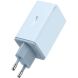 Сетевое зарядное устройство Baseus GaN6 Pro Fast Charger 2C+2U 65W + кабель Type-C to Type-C (100W) P10162701 - Galaxy Blue (346115L). Фото 4 из 20