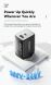 Мережевий зарядний пристрій ESSAGER 45W GaN Type-C + USB (ECT45W-LJB01-Z) - Black (960156B). Фото 11 з 13