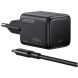 Сетевое зарядное устройство UGREEN X517 (25W) Type-C + кабель Type-C to Type-C (1m) 75103 - Black (995679B). Фото 2 из 13