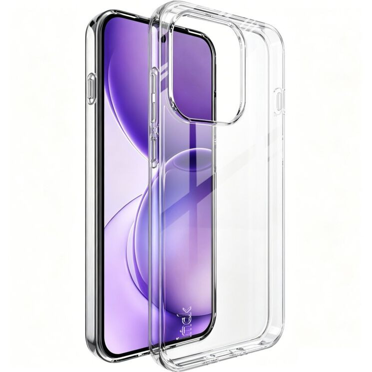 Силиконовый чехол IMAK UX-10 Series для OPPO Reno 16 / 16 Pro - Transparent (413207T) Силиконовый чехол IMAK UX-10 Series для OPPO Reno 16 / 16 Pro - Transparent: фото 1 из 9