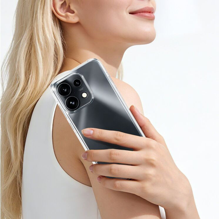 Силиконовый чехол IMAK UX-10 Series для OPPO Reno 16 / 16 Pro - Transparent (413207T) Силиконовый чехол IMAK UX-10 Series для OPPO Reno 16 / 16 Pro - Transparent: фото 5 из 9