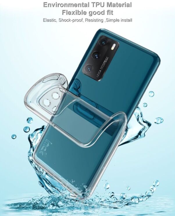 Силиконовый чехол IMAK UX-5 Series для Honor Magic 7 Pro - Transparent: фото 10 из 11