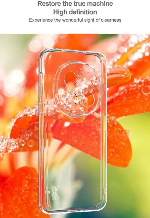Силиконовый чехол IMAK UX-5 Series для Honor Magic 7 Pro - Transparent: фото 7 из 11