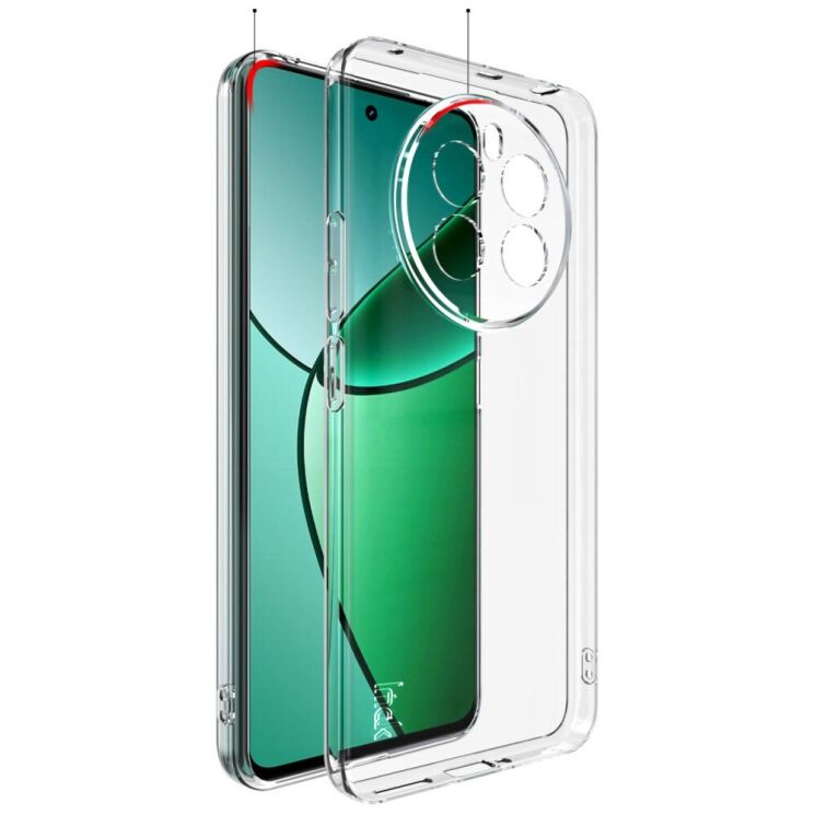 Силиконовый чехол IMAK UX-5 Series для Realme 12 / 12 Plus - Transparent: фото 7 из 11