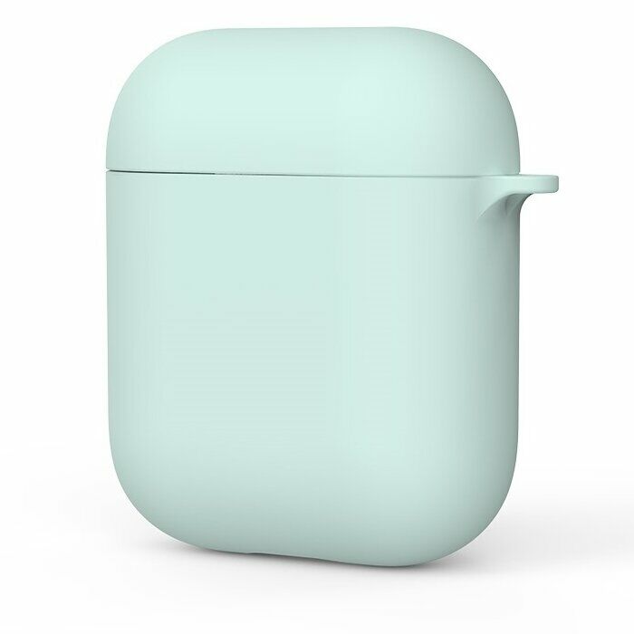 Силиконовый чехол KINGXBAR Silicone Case Apple AirPods 1 / 2 - Turquoise: фото 1 из 11