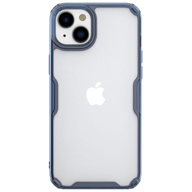 Силиконовый чехол NILLKIN Nature TPU Pro для Apple iPhone 15 - Blue: фото 1 из 20