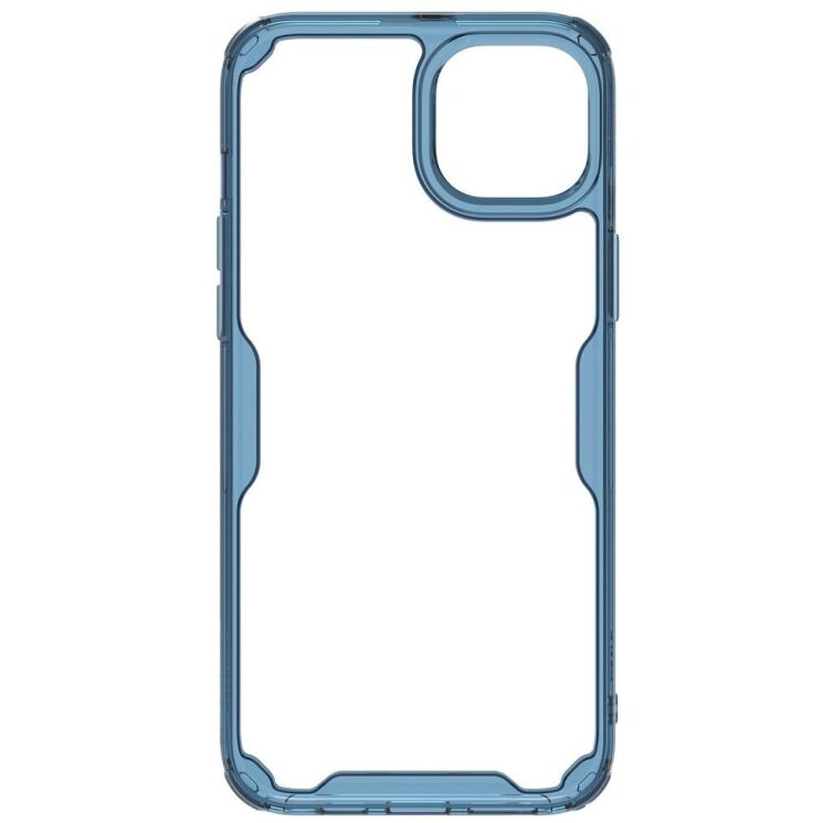 Силиконовый чехол NILLKIN Nature TPU Pro для Apple iPhone 15 - Blue: фото 6 из 20