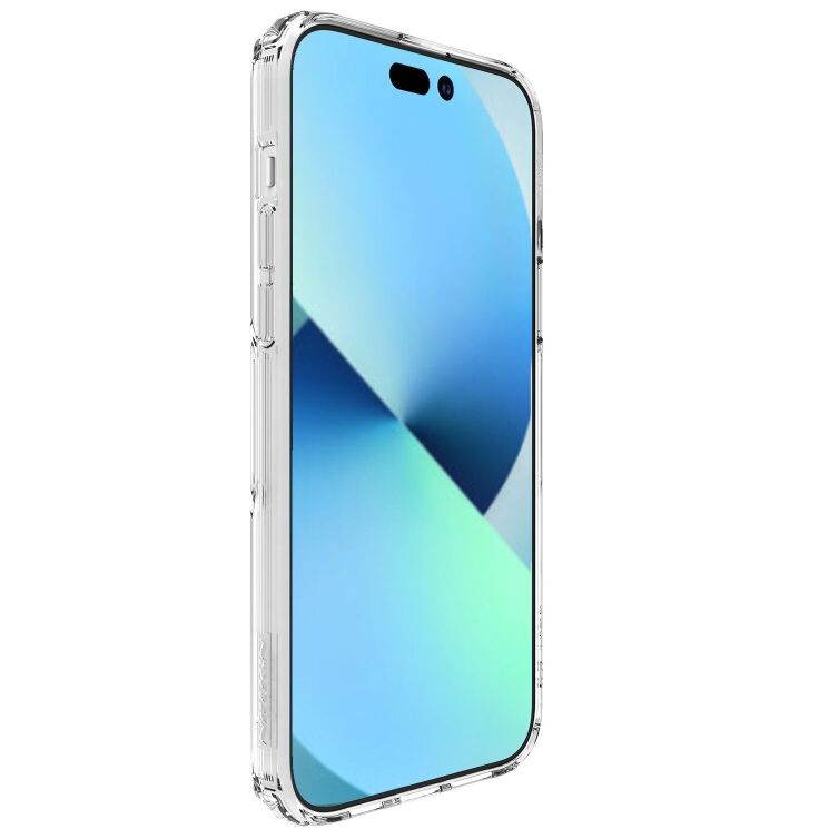 Силіконовий чохол NILLKIN Nature TPU Pro Magnetic для Apple iPhone 15 Plus - Transparent: фото 5 з 20