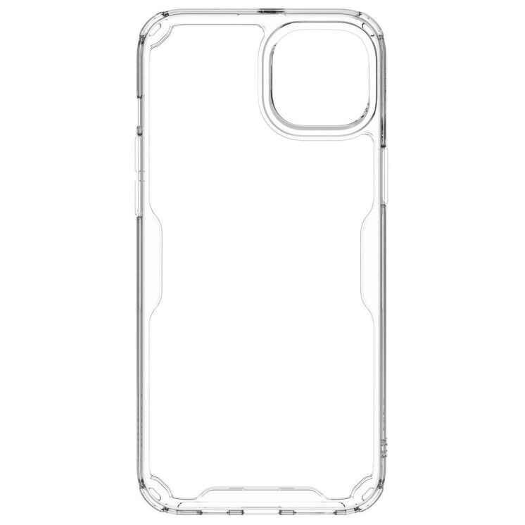Силіконовий чохол NILLKIN Nature TPU Pro Magnetic для Apple iPhone 15 Plus - Transparent: фото 6 з 20