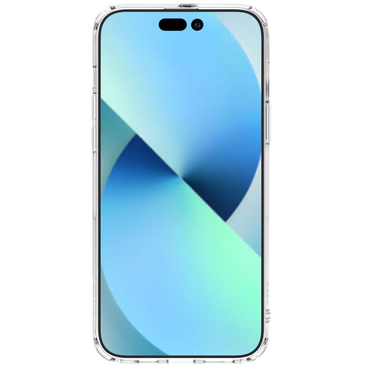 Силіконовий чохол NILLKIN Nature TPU Pro Magnetic для Apple iPhone 15 Plus - Transparent: фото 2 з 20