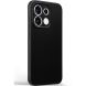 Силиконовый (TPU) чехол ArmorStandart Matte Slim Fit для OPPO Reno 16 Pro - Black (413613B). Фото 2 из 5