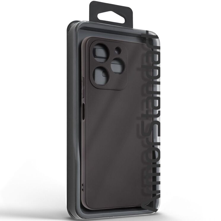 Силиконовый (TPU) чехол ArmorStandart Matte Slim Fit для Realme Note 70 - Black (389716B) Силиконовый (TPU) чехол ArmorStandart Matte Slim Fit для Realme Note 70 - Black: фото 3 из 5