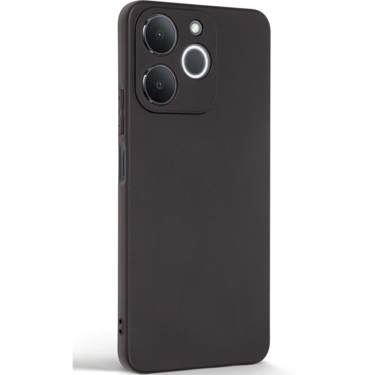 Силиконовый (TPU) чехол ArmorStandart Matte Slim Fit для Realme Note 70 - Black (389716B) Силиконовый (TPU) чехол ArmorStandart Matte Slim Fit для Realme Note 70 - Black: фото 2 из 5