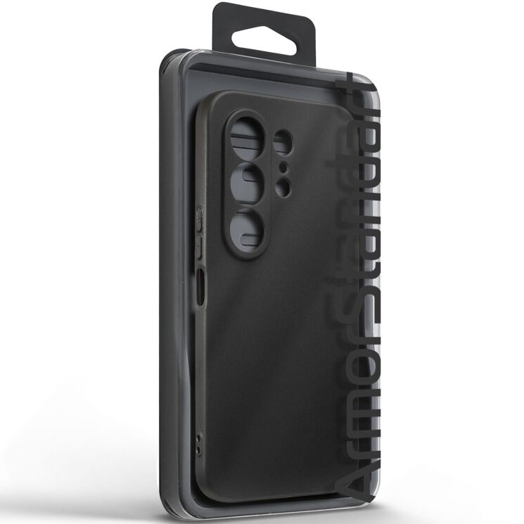 Силиконовый (TPU) чехол ArmorStandart Matte Slim Fit для TECNO Camon 50 - Black (386342B) Силиконовый (TPU) чехол ArmorStandart Matte Slim Fit для TECNO Camon 50 - Black: фото 3 из 5