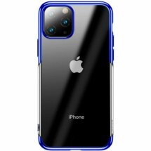 Силиконовый (TPU) чехол BASEUS Shining Series для Apple iPhone 11 - Blue: фото 1 из 15